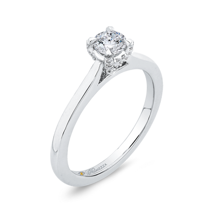 Diamond Engagement Ring in 14K White Gold