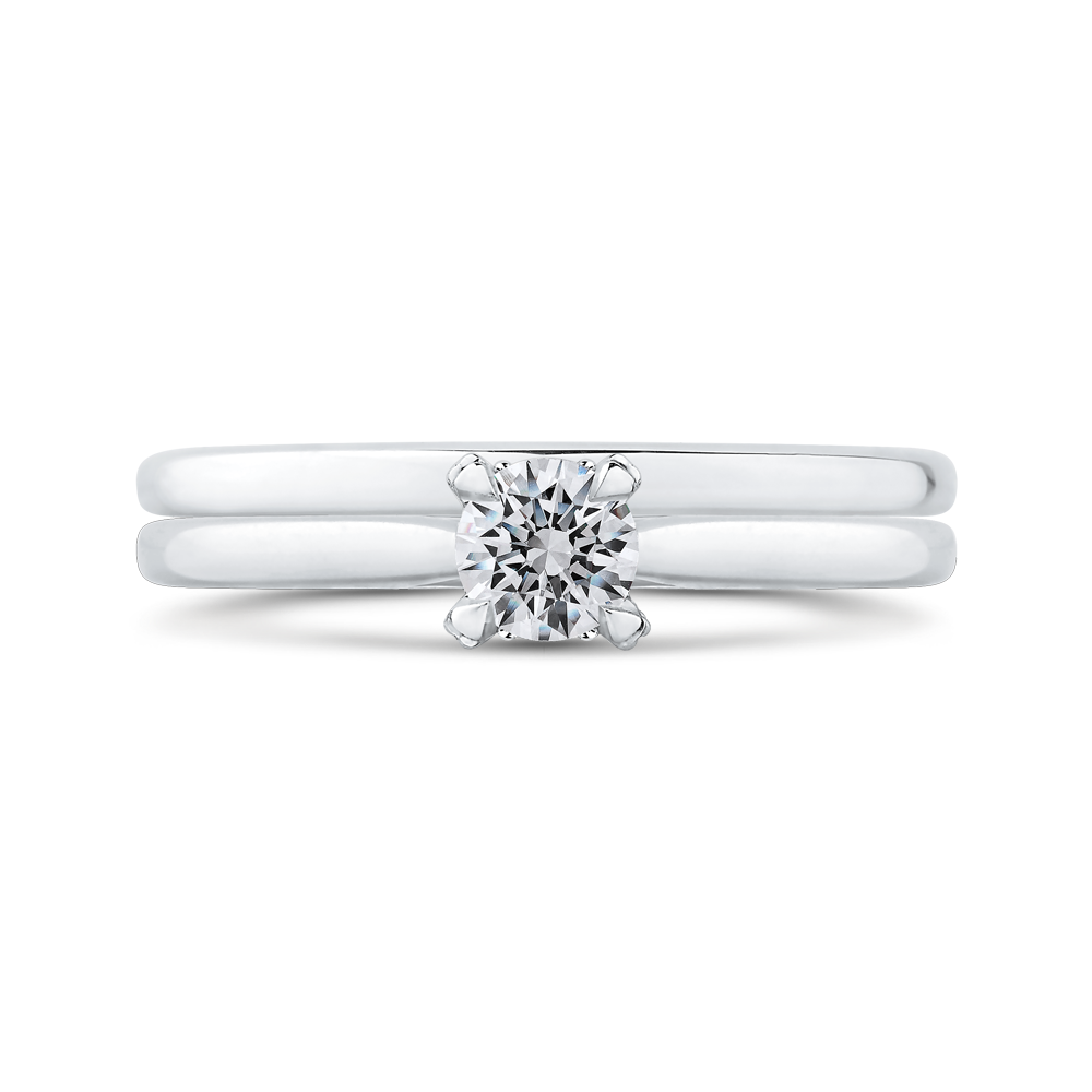 Diamond Engagement Ring in 14K White Gold