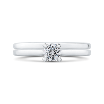 Diamond Engagement Ring in 14K White Gold