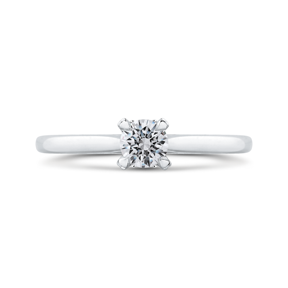 Diamond Engagement Ring in 14K White Gold