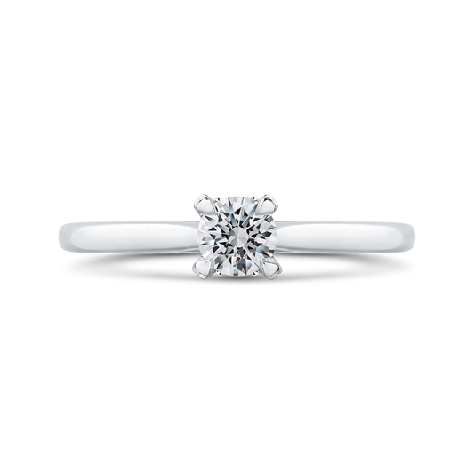 Diamond Engagement Ring in 14K White Gold