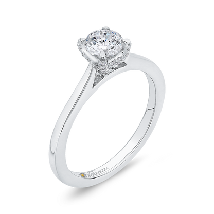 Diamond Engagement Ring in 14K White Gold