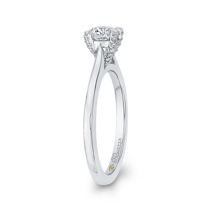 Diamond Engagement Ring in 14K White Gold