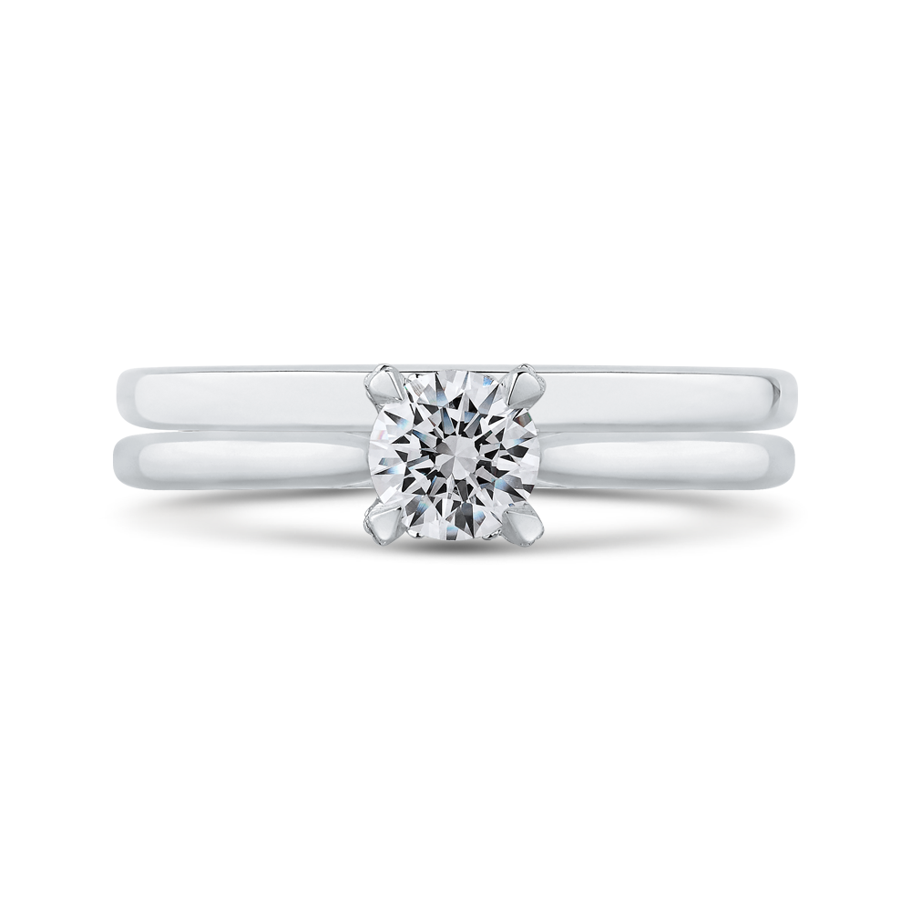 Diamond Engagement Ring in 14K White Gold