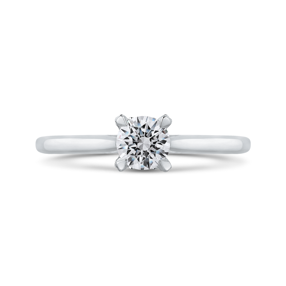 Diamond Engagement Ring in 14K White Gold