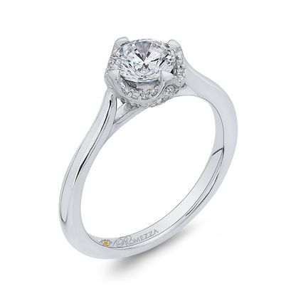 Diamond Engagement Ring in 14K White Gold