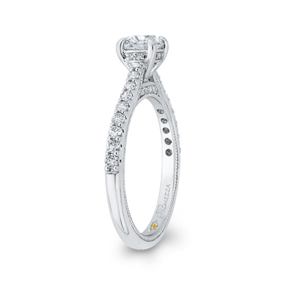 Diamond Engagement Ring in 14K White Gold