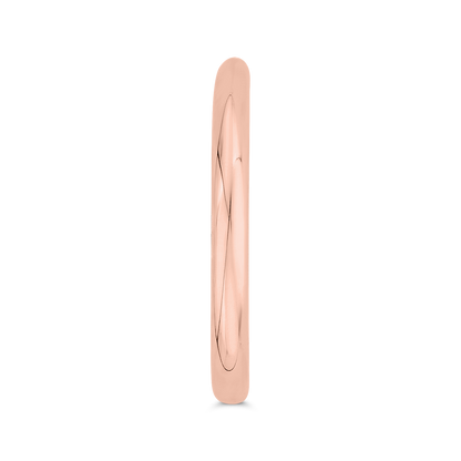 Plain Wedding Band in 14K Rose Gold