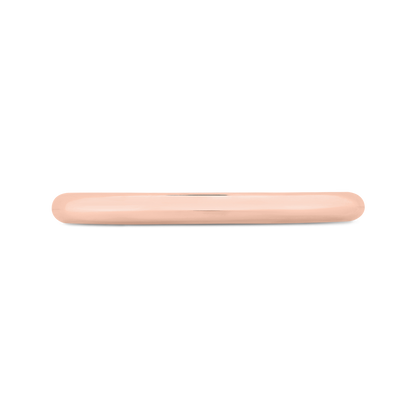 Plain Wedding Band in 14K Rose Gold