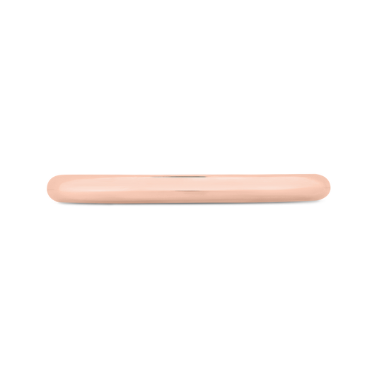 Plain Wedding Band in 14K Rose Gold