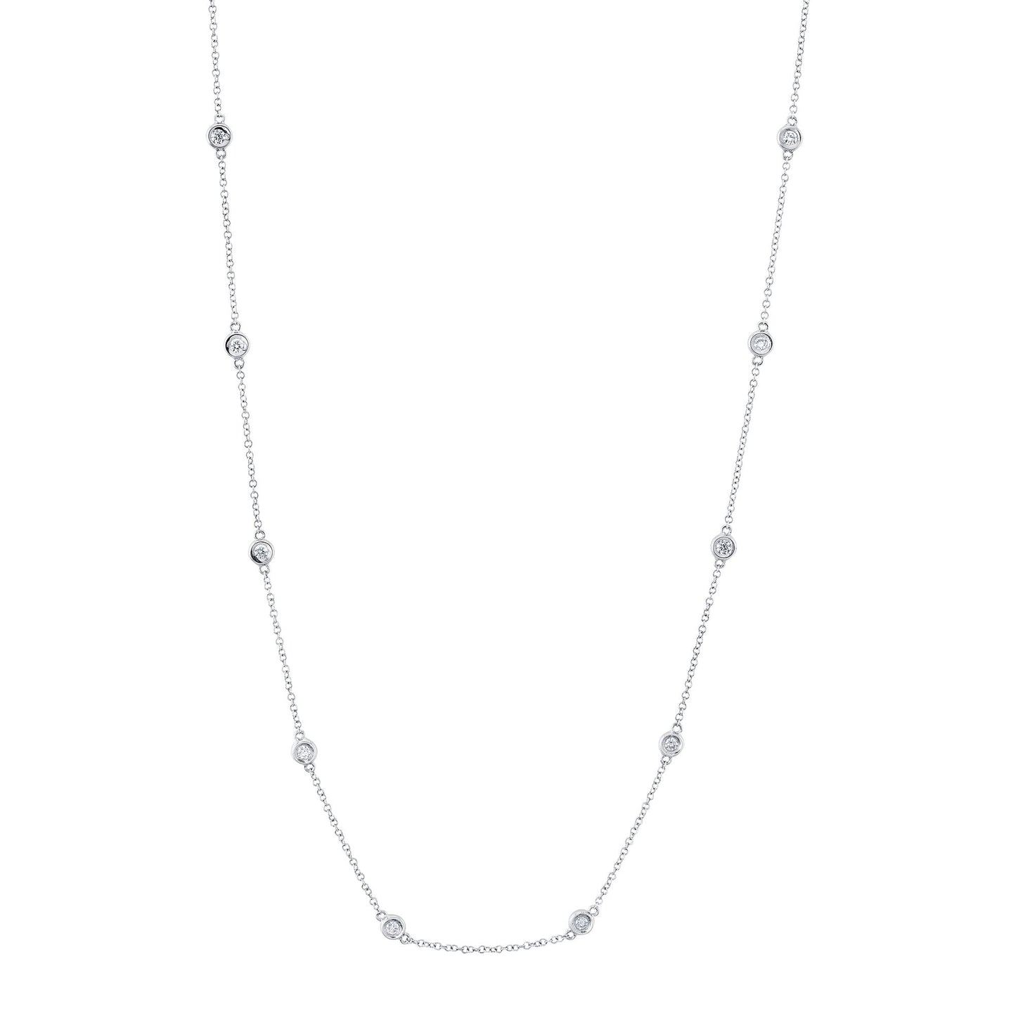 0.28CT 18" DIAMONDS BY THE YARD CHAIN