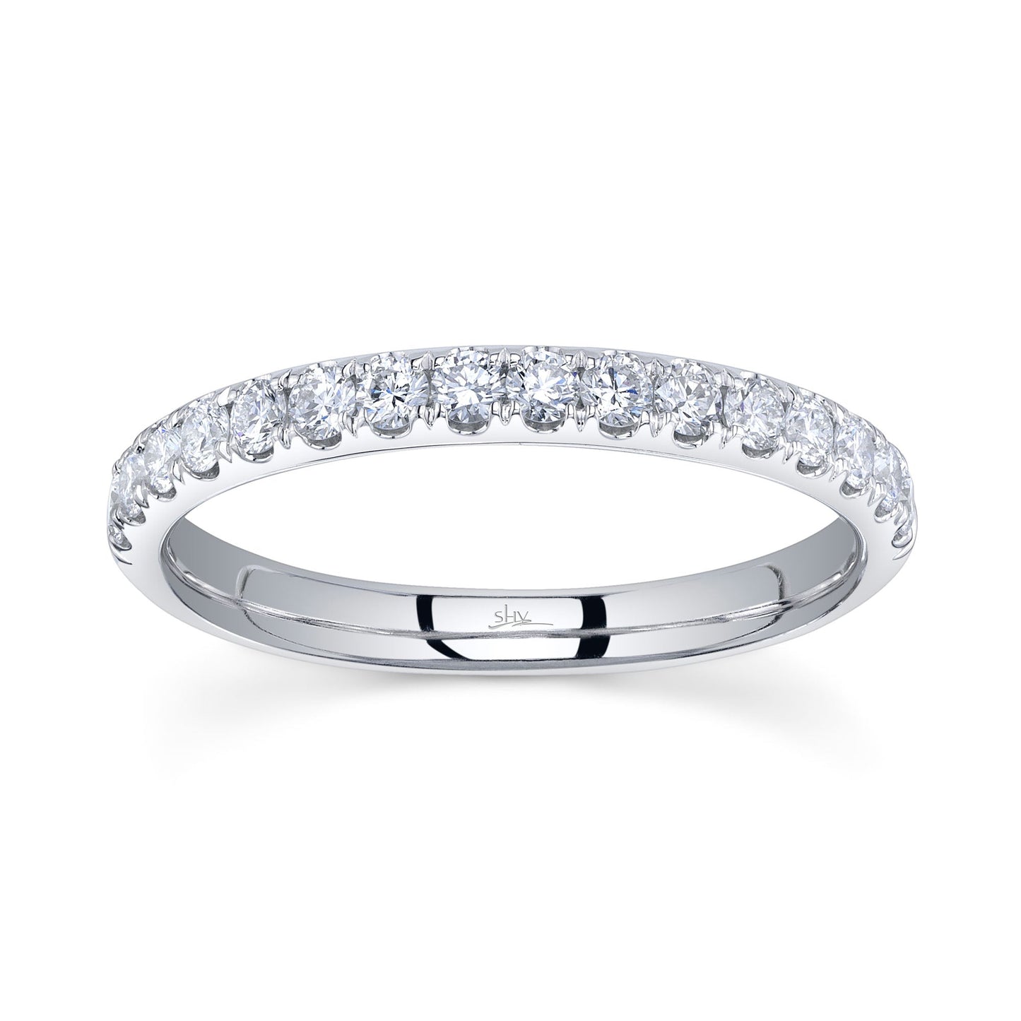 0.40CT 14K W/G DIAMOND LADY'S BAND