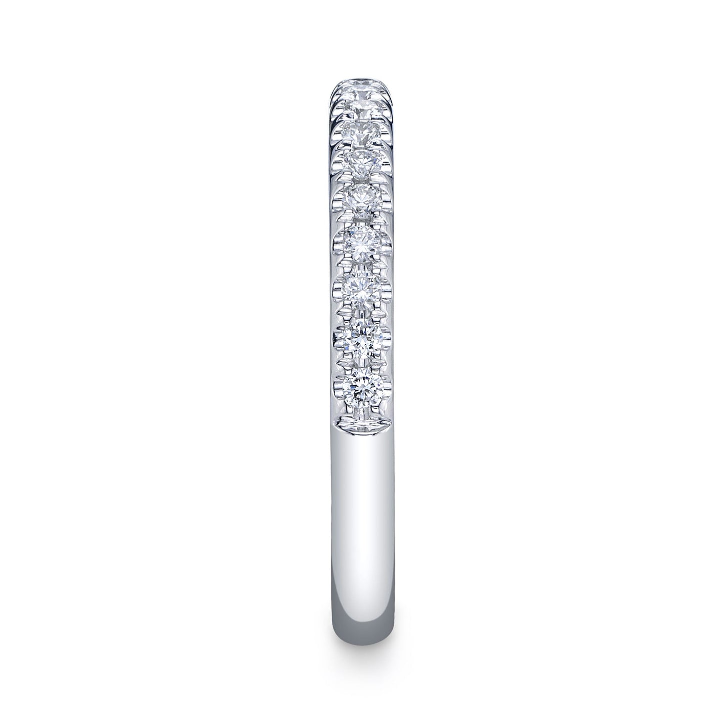 0.25CT 14K W/G DIAMOND LADY'S BAND