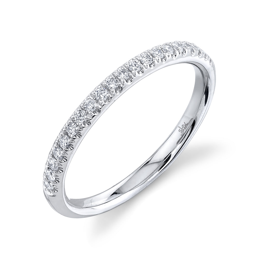 0.18CT 14K W/G DIAMOND LADY'S BAND