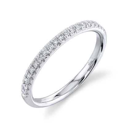 0.18CT 14K W/G DIAMOND LADY'S BAND
