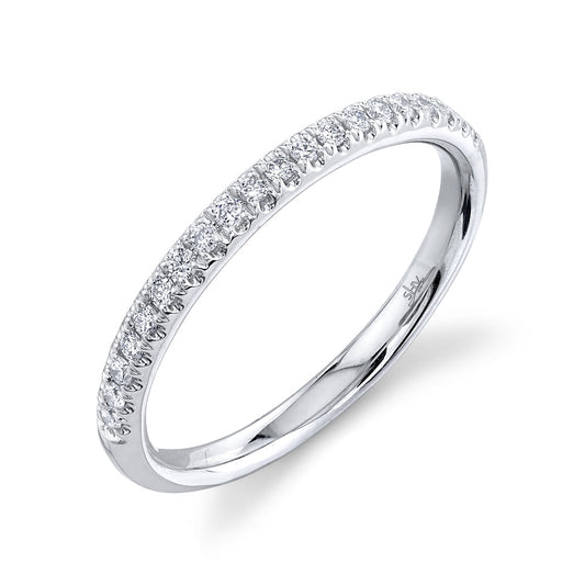 0.18CT 14K W/G DIAMOND LADY'S BAND