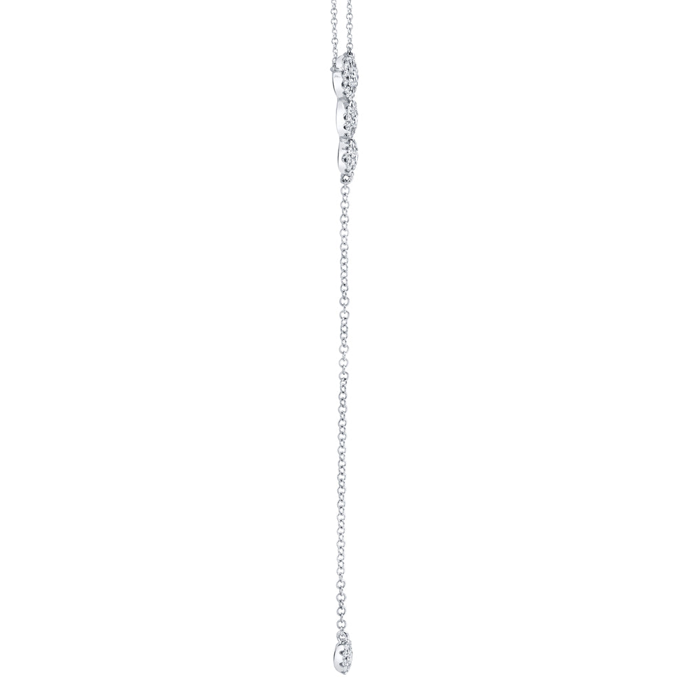 0.29CT 14K W/G DIAMOND LARIAT NECKLACE
