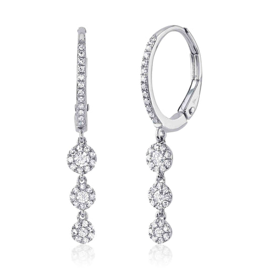 0.32CT DIAMOND EARRING