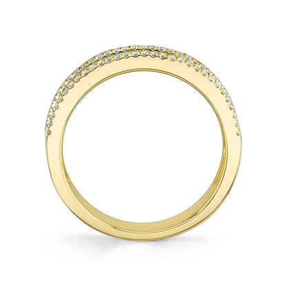 0.23CT 14K Y/G DIAMOND LADY'S RING