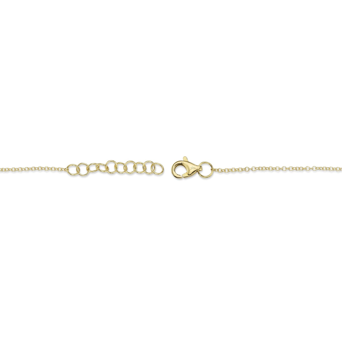 0.04CT 14K Y/G DIAMOND INFINITY BRACELET