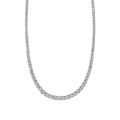 4.39CT DIAMOND TENNIS CHOKER NECKLACE
