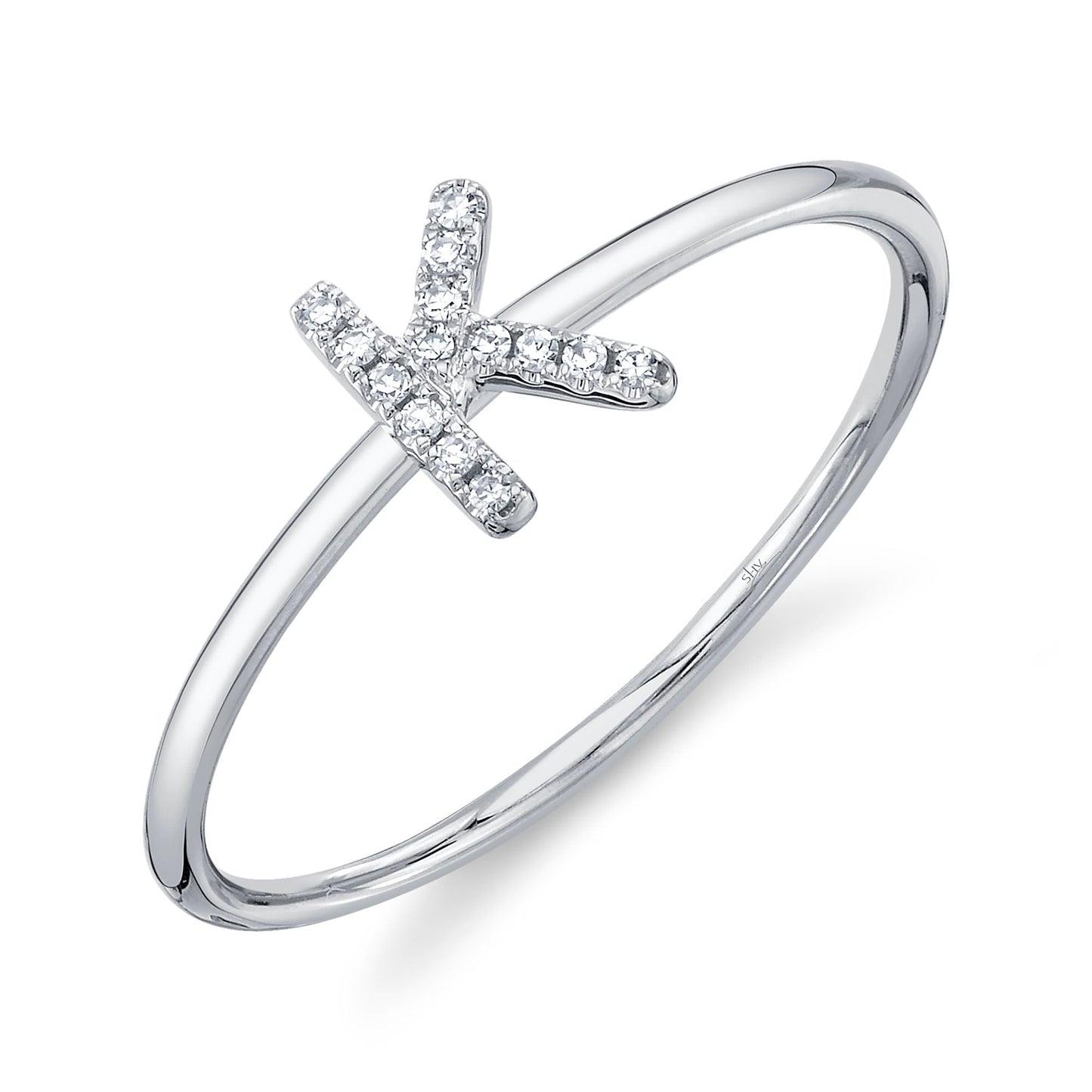 0.05CT DIAMOND RING - INITIAL K