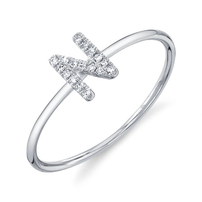 0.05CT DIAMOND RING - INITIAL N