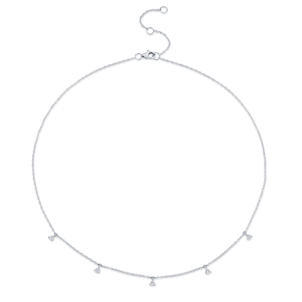 0.30CT 14K W/G DIAMOND NECKLACE