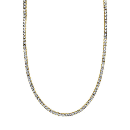 0.95CT DIAMOND TENNIS NECKLACE