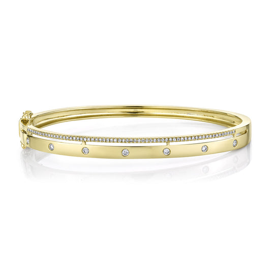 0.34CT DIAMOND BANGLE
