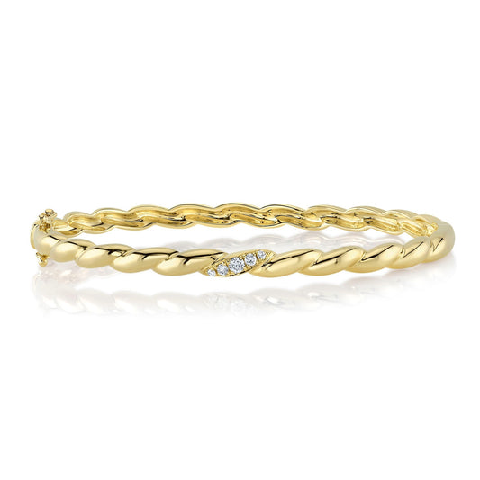 0.13CT DIAMOND BANGLE