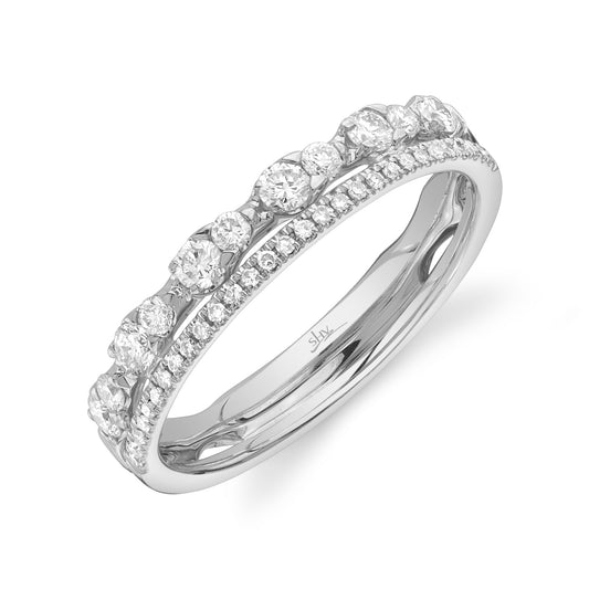 0.43CT 14K W/G DIAMOND LADY'S RING