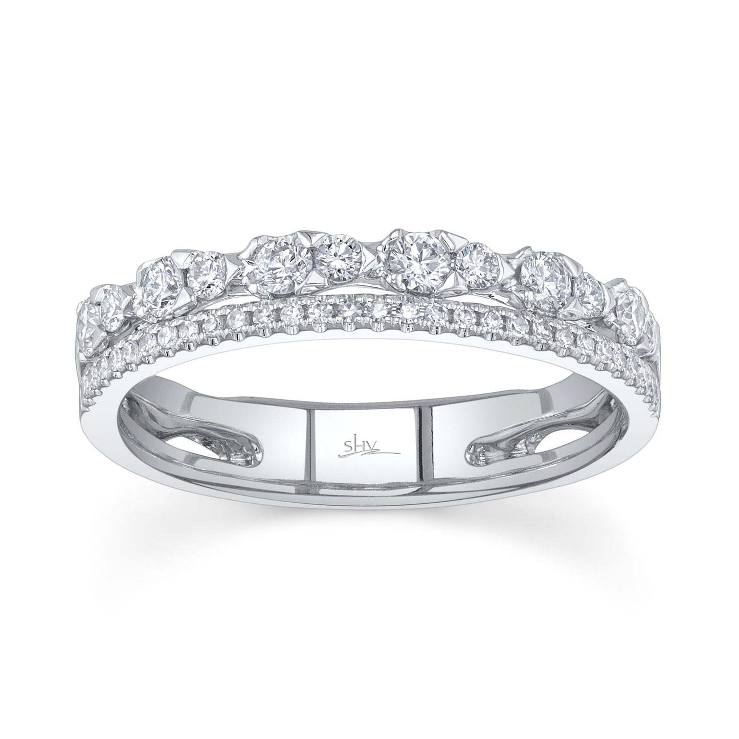 0.43CT 14K W/G DIAMOND LADY'S RING