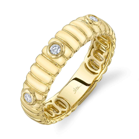 0.08CT DIAMOND BEZEL BAND