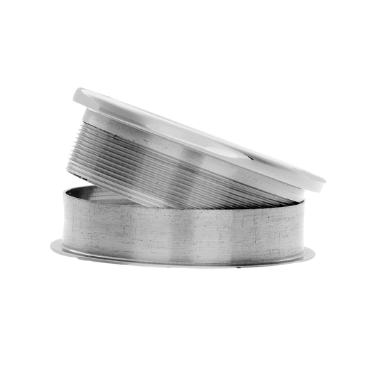 Titanium Comfort Fit Polished Ring with Interchangeable Inlays