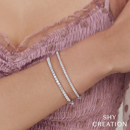 2.00CT 14K W/G DIAMOND BANGLE