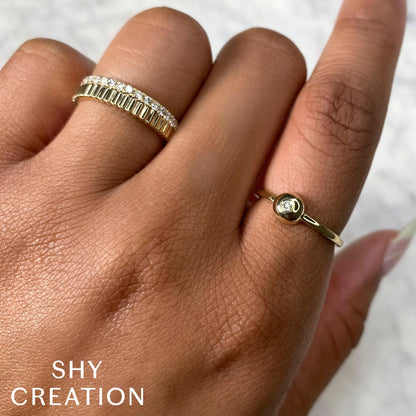 0.42CT DIAMOND BAND