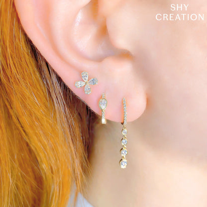 0.45CT DIAMOND EARRING
