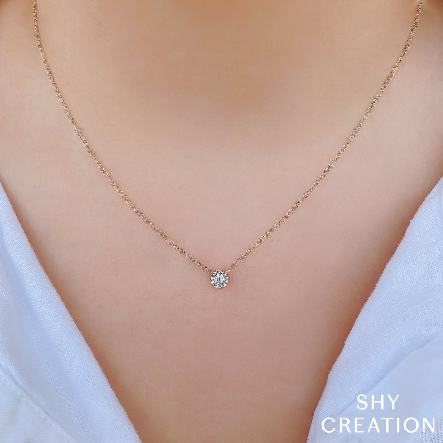 0.14CT DIAMOND NECKLACE