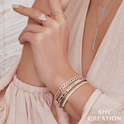 0.62CT DIAMOND BANGLE