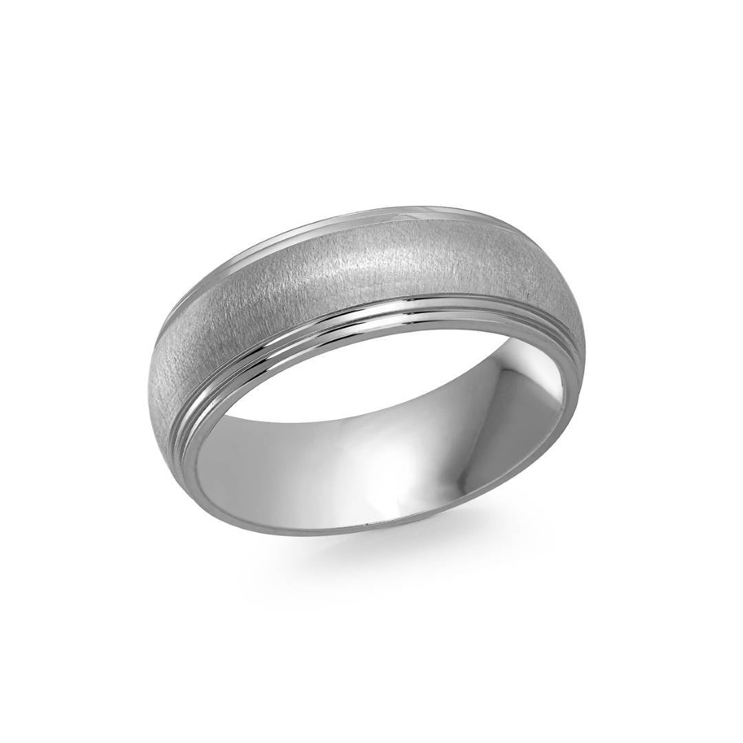 6MM EDGED TITANIUM BAND