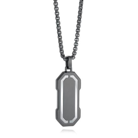 FUTURISTIC DOG TAG PENDANT