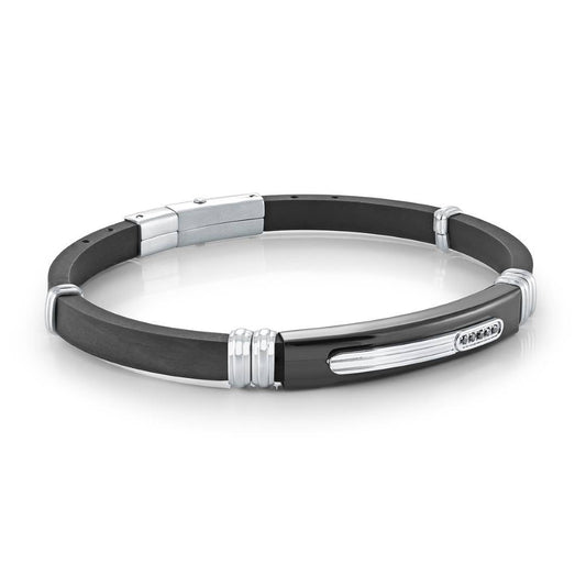 RUBBER ID-PLATE BRACELET