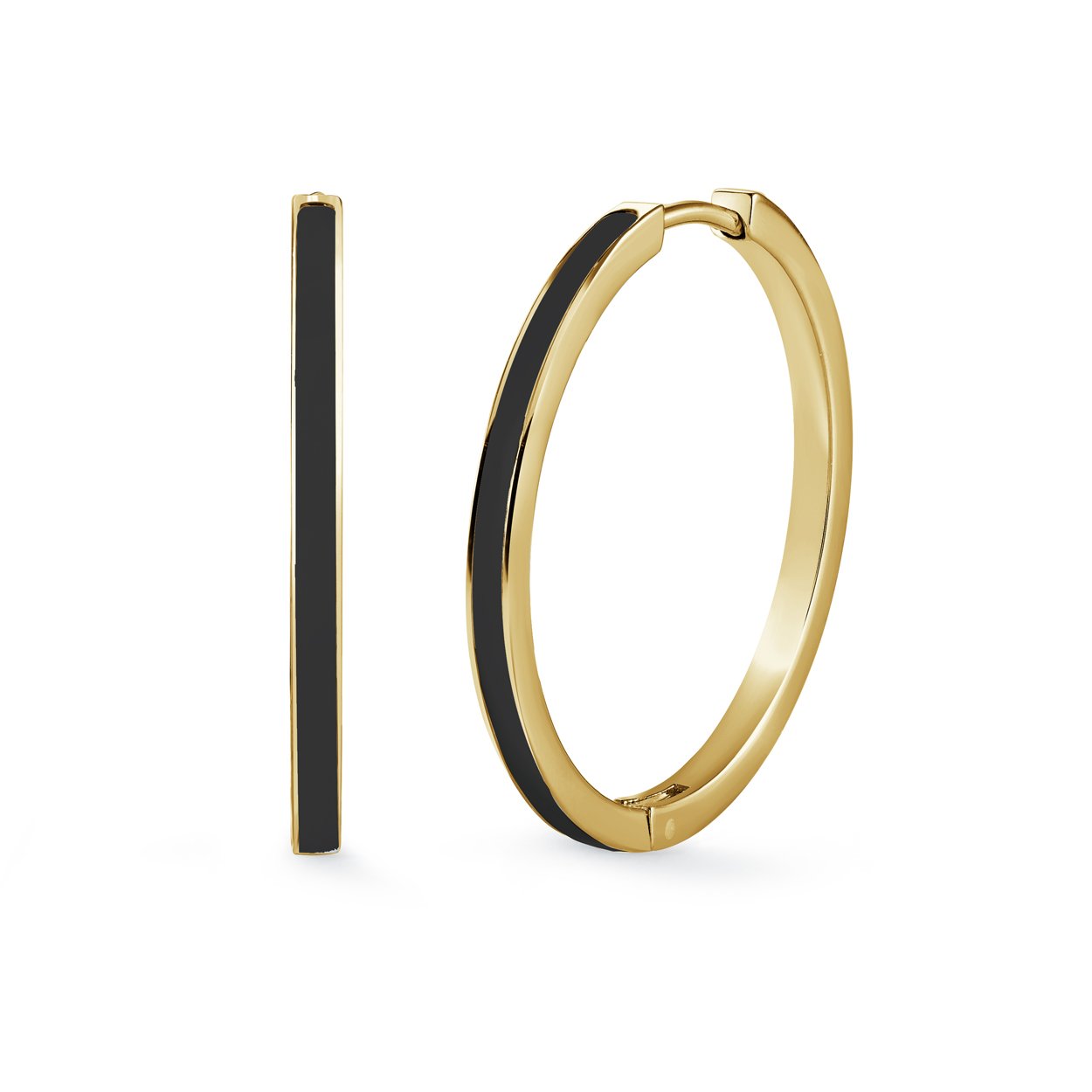 30MM ENAMEL HOOPS