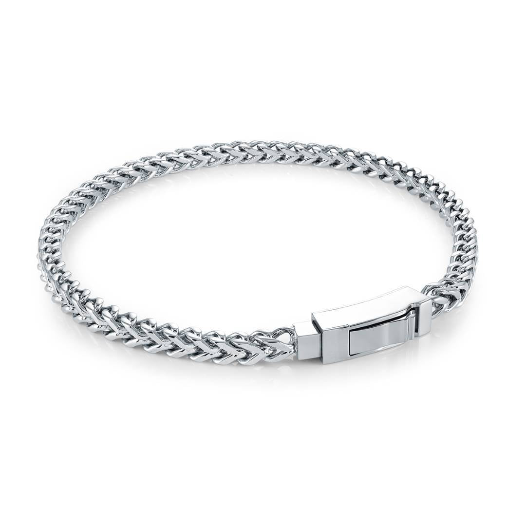 4MM SQUARE FRANCO BRACELET
