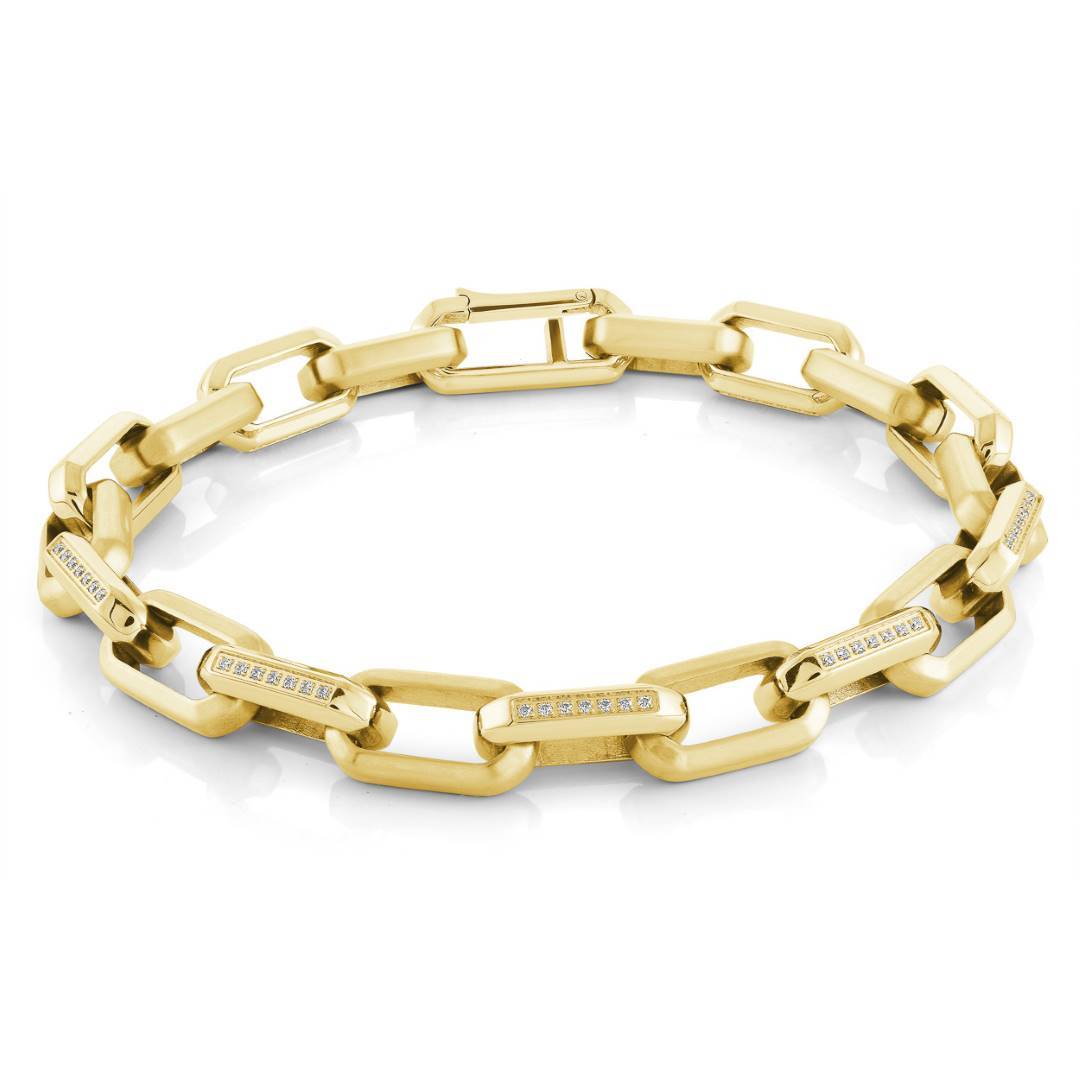 9MM RECTANGULAR CZ BRACELET
