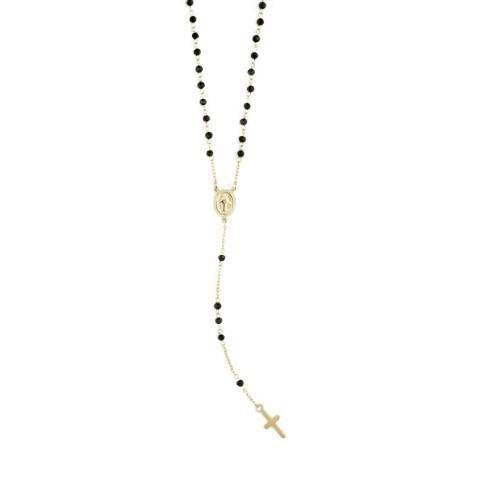 ROSARY ONYX NECKLACE