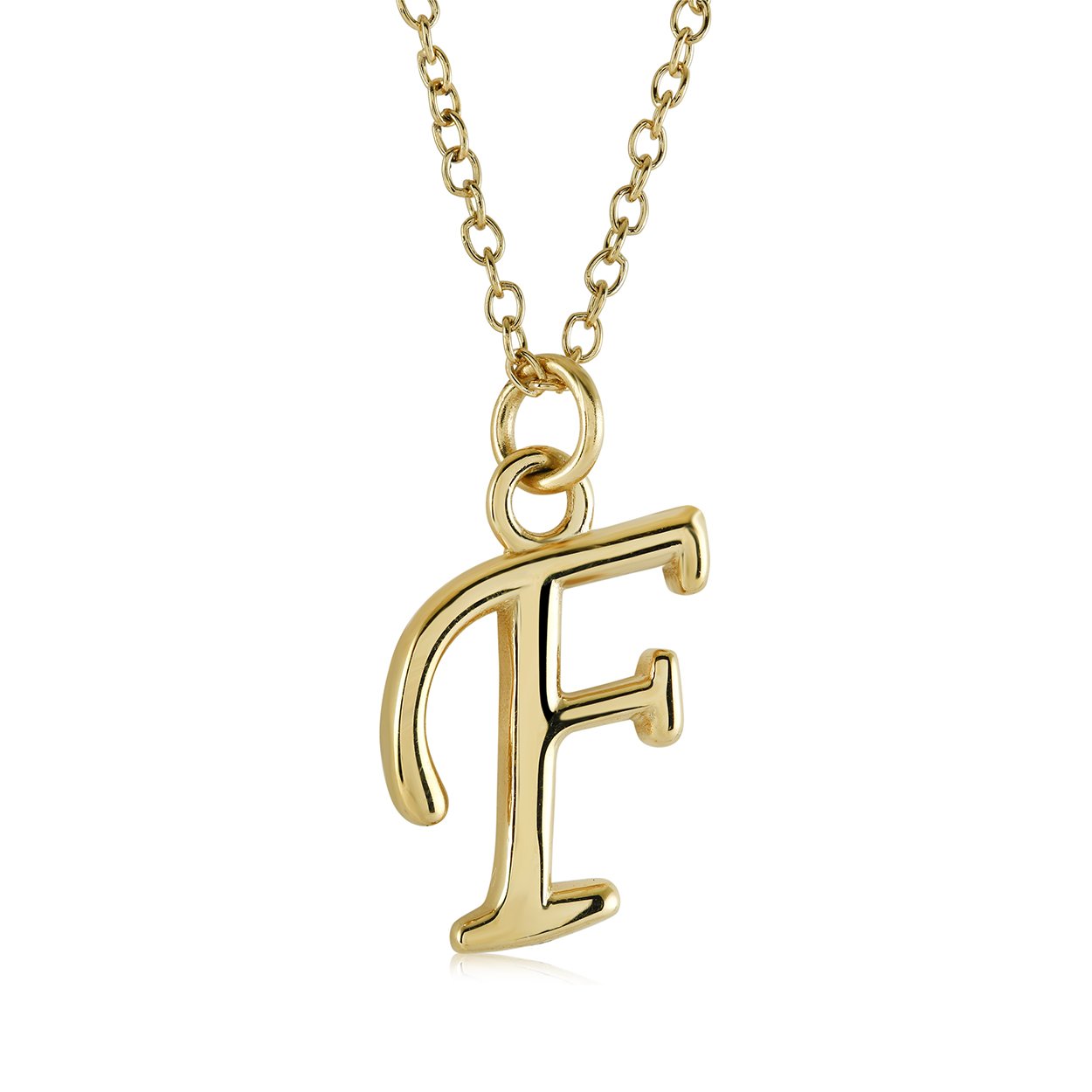 CURSIVE INITIAL NECKLACE