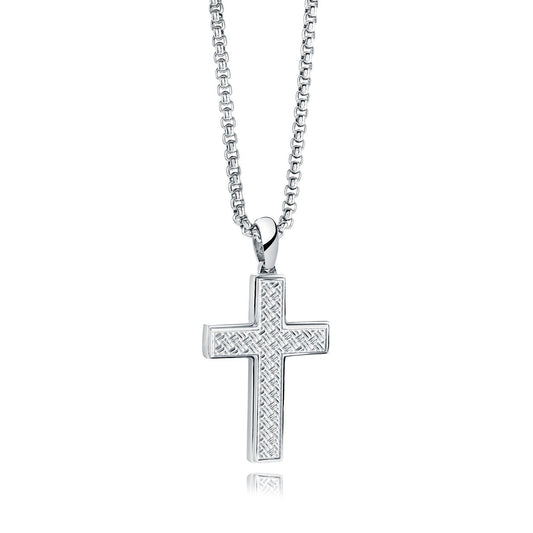 WEAVE INLAY CROSS