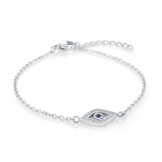 CZ EVIL EYE BRACELET
